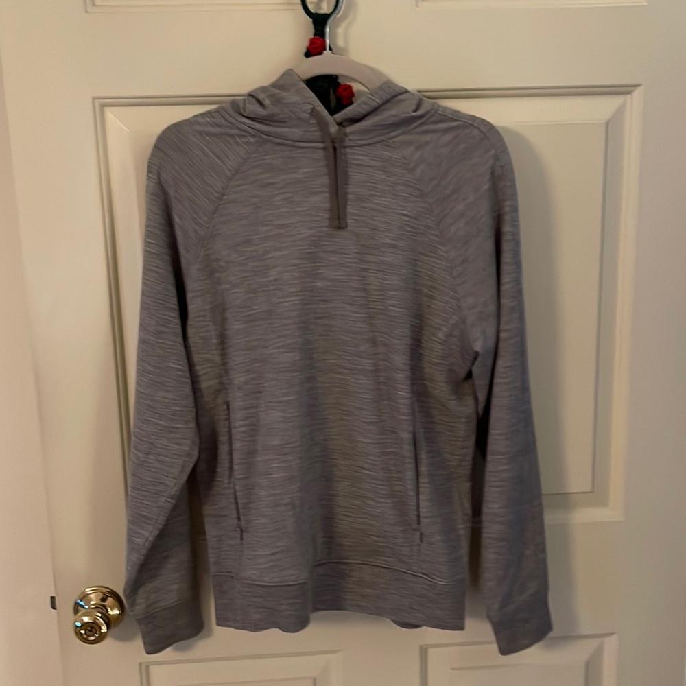 Mens Ibex hoodie 95%merino wool 5% elastane size S